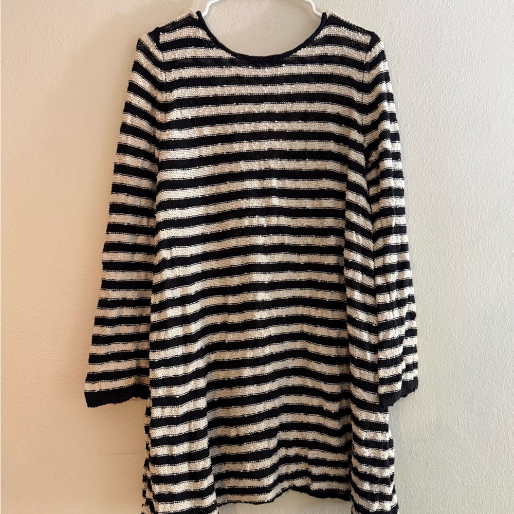 Free People Striped Mini Dress